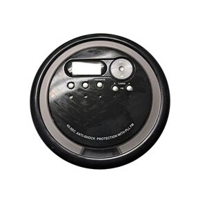 ONN ONB14AV202 Portable CD Player W/ FM Radio 60-Second Anti-Shock Protection